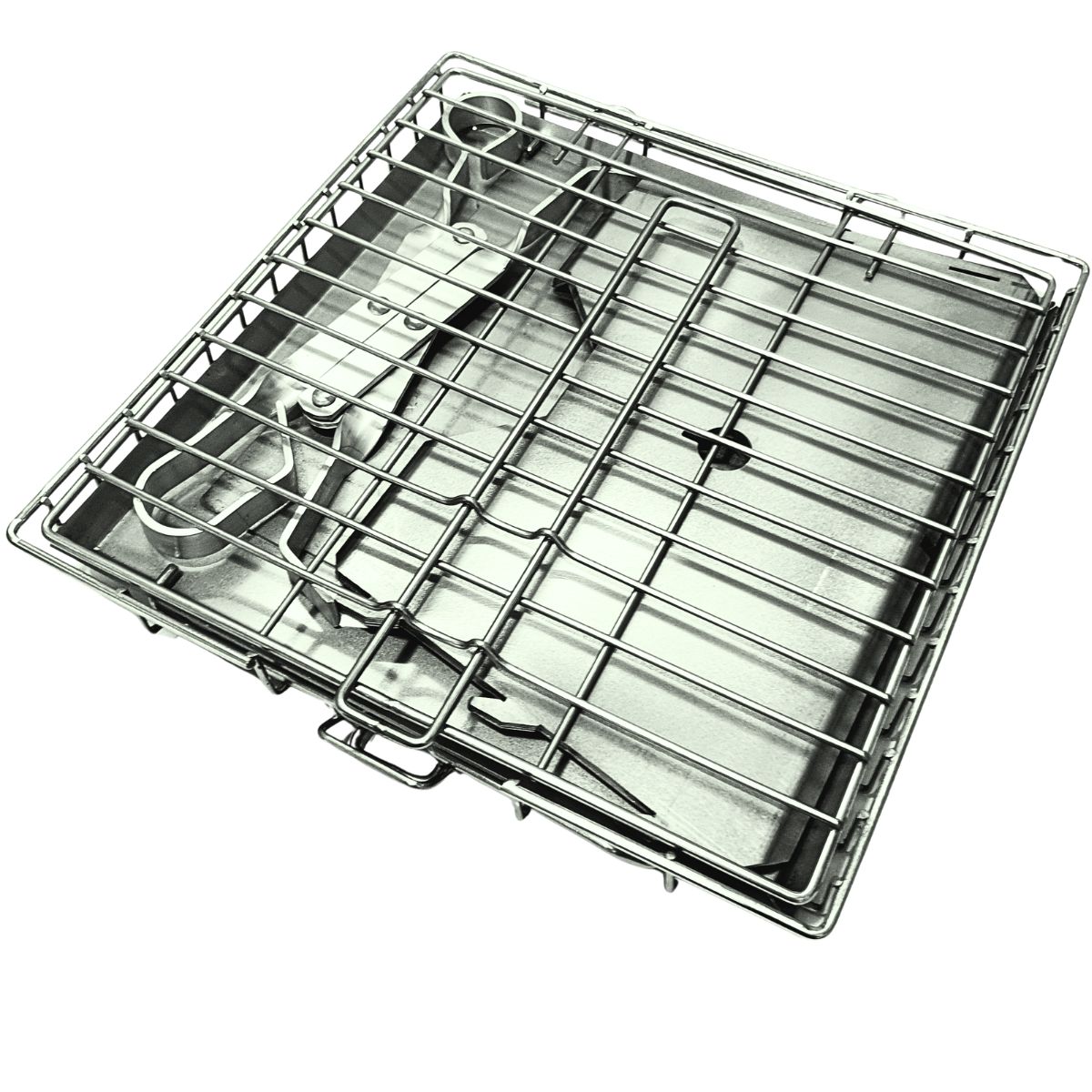 lat pack stainless steel portable braai packed with grids and accessories south africa