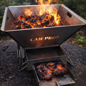 CAM PROD Stainless Steel Ember Maker in Action