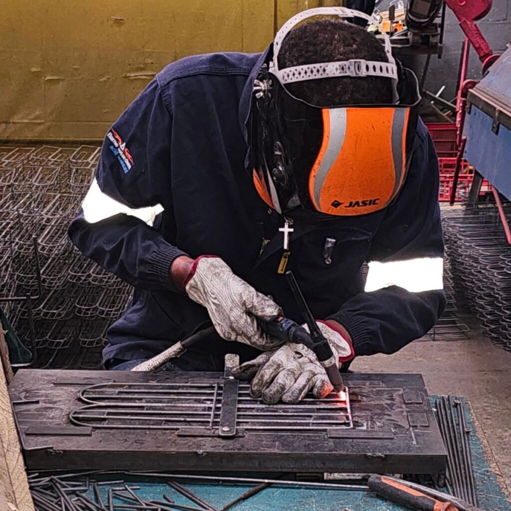 Stainless steel fabrication welding process in South Africa
